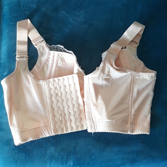 NIB! Wide Back Support Lace Bra - Picture 4 of 11